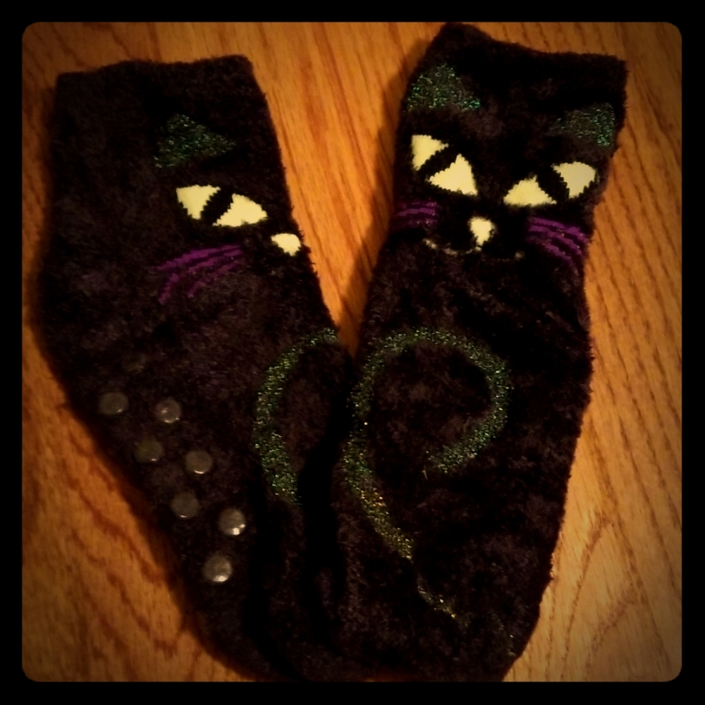 Bath and Body Works Womens Cat Socks